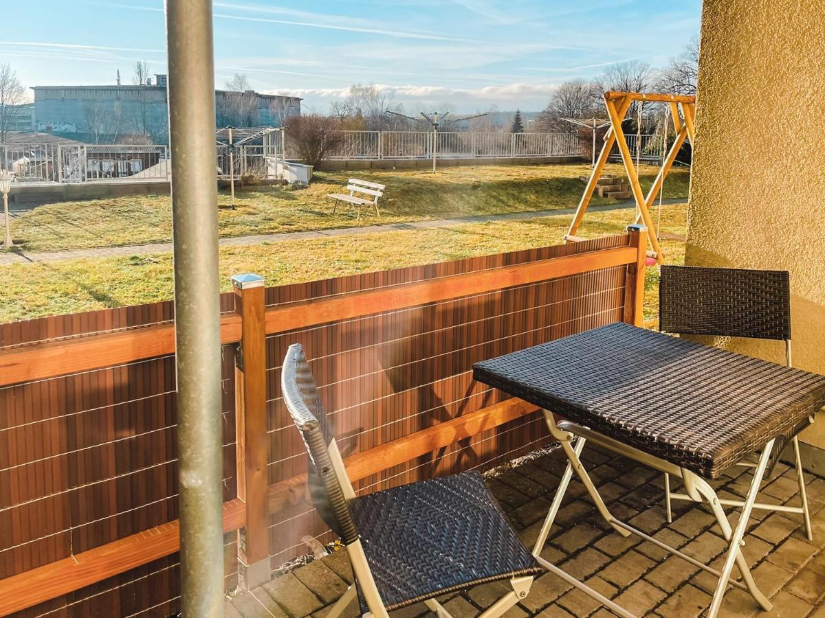 Schoene Wohnung, Eigene Terrasse, Privater Parkplatz, Wi-Fi, Waschmaschine, 3P Chemnitz Zewnętrze zdjęcie